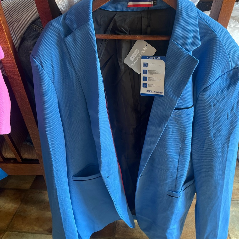 Elegant Blue Blazer for Men